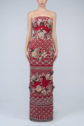 Hibiscus Gown